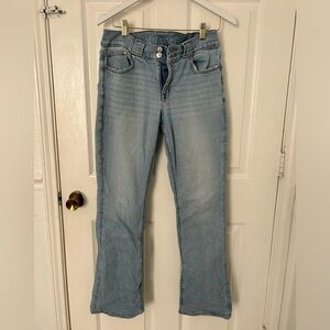 American Eagle Outfitters Women's Sky Blue Boot Cut Jeans